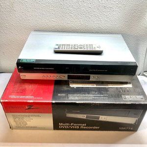 NEW Zenith XBR716 Multi Format Dvd Recorder VCR VHS Combo IN BOX
